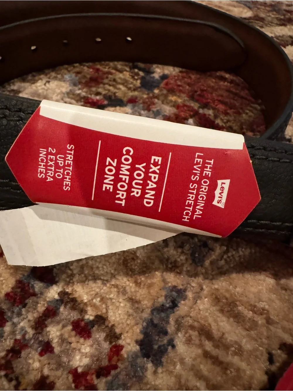 Levi’s NWT Reversible Black/Brown Belt Built-in Stretch Tech- Sz Large (30-32)